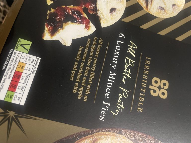 Coop Irresistible All Butter Pastry Mince Pies